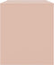 vidaXL - Tv-meubel - 67x39x44 - cm - staal - roze