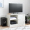 vidaXL - Tv-meubel - 67x39x44 - cm - staal - wit