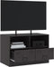 vidaXL - Tv-meubel - 67x39x44 - cm - staal - zwart