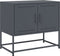 vidaXL - Tv-meubel - 68,5x39x60,5 - cm - staal - antracietkleurig