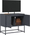 vidaXL - Tv-meubel - 68,5x39x60,5 - cm - staal - antracietkleurig