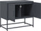 vidaXL - Tv-meubel - 68,5x39x60,5 - cm - staal - antracietkleurig