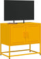 vidaXL - Tv-meubel - 68,5x39x60,5 - cm - staal - mosterdgeel