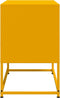 vidaXL - Tv-meubel - 68,5x39x60,5 - cm - staal - mosterdgeel