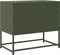 vidaXL - Tv-meubel - 68,5x39x60,5 - cm - staal - olijfgroen
