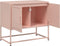 vidaXL - Tv-meubel - 68,5x39x60,5 - cm - staal - roze