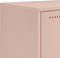 vidaXL - Tv-meubel - 68,5x39x60,5 - cm - staal - roze