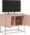 vidaXL - Tv-meubel - 68,5x39x60,5 - cm - staal - roze