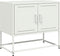 vidaXL - Tv-meubel - 68,5x39x60,5 - cm - staal - wit