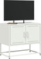 vidaXL - Tv-meubel - 68,5x39x60,5 - cm - staal - wit