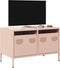 vidaXL - Tv-meubel - 68x39x43,5 - cm - koudgewalst - staal - roze