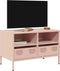 vidaXL - Tv-meubel - 68x39x43,5 - cm - koudgewalst - staal - roze