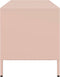 vidaXL - Tv-meubel - 68x39x43,5 - cm - koudgewalst - staal - roze