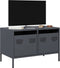 vidaXL - Tv-meubel - 68x39x43,5 - cm - koudgewalst - staal - antracietkleurig
