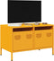 vidaXL - Tv-meubel - 68x39x43,5 - cm - koudgewalst - staal - mosterdgeel