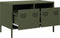 vidaXL - Tv-meubel - 68x39x43,5 - cm - koudgewalst - staal - olijfgroen