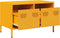 vidaXL - Tv-meubel - 68x39x43,5 - cm - koudgewalst - staal - mosterdgeel