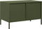 vidaXL - Tv-meubel - 68x39x43,5 - cm - koudgewalst - staal - olijfgroen