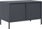 vidaXL - Tv-meubel - 68x39x43,5 - cm - koudgewalst - staal - antracietkleurig