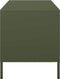 vidaXL - Tv-meubel - 68x39x43,5 - cm - koudgewalst - staal - olijfgroen