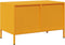 vidaXL - Tv-meubel - 68x39x43,5 - cm - koudgewalst - staal - mosterdgeel