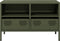 vidaXL - Tv-meubel - 68x39x43,5 - cm - koudgewalst - staal - olijfgroen