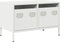 vidaXL - Tv-meubel - 68x39x43,5 - cm - koudgewalst - staal - wit