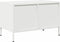 vidaXL - Tv-meubel - 68x39x43,5 - cm - koudgewalst - staal - wit
