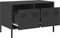 vidaXL - Tv-meubel - 68x39x43,5 - cm - koudgewalst - staal - zwart