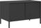 vidaXL - Tv-meubel - 68x39x43,5 - cm - koudgewalst - staal - zwart