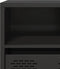 vidaXL - Tv-meubel - 68x39x43,5 - cm - koudgewalst - staal - zwart