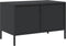 vidaXL - Tv-meubel - 68x39x43,5 - cm - koudgewalst - staal - zwart
