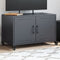 vidaXL - Tv-meubel - 68x39x43,5 - cm - staal - antracietkleurig
