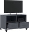 vidaXL - Tv-meubel - 68x39x43,5 - cm - staal - antracietkleurig