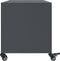 vidaXL - Tv-meubel - 68x39x43,5 - cm - staal - antracietkleurig