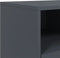 vidaXL - Tv-meubel - 68x39x43,5 - cm - staal - antracietkleurig
