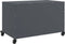 vidaXL - Tv-meubel - 68x39x43,5 - cm - staal - antracietkleurig