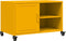vidaXL - Tv-meubel - 68x39x43,5 - cm - staal - mosterdgeel