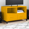 vidaXL - Tv-meubel - 68x39x43,5 - cm - staal - mosterdgeel