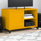 vidaXL - Tv-meubel - 68x39x43,5 - cm - staal - mosterdgeel