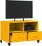 vidaXL - Tv-meubel - 68x39x43,5 - cm - staal - mosterdgeel