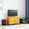 vidaXL - Tv-meubel - 68x39x43,5 - cm - staal - mosterdgeel