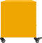 vidaXL - Tv-meubel - 68x39x43,5 - cm - staal - mosterdgeel