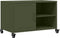 vidaXL - Tv-meubel - 68x39x43,5 - cm - staal - olijfgroen