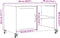 vidaXL - Tv-meubel - 68x39x43,5 - cm - staal - olijfgroen