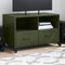 vidaXL - Tv-meubel - 68x39x43,5 - cm - staal - olijfgroen