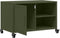 vidaXL - Tv-meubel - 68x39x43,5 - cm - staal - olijfgroen