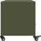 vidaXL - Tv-meubel - 68x39x43,5 - cm - staal - olijfgroen