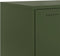 vidaXL - Tv-meubel - 68x39x43,5 - cm - staal - olijfgroen