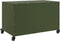 vidaXL - Tv-meubel - 68x39x43,5 - cm - staal - olijfgroen